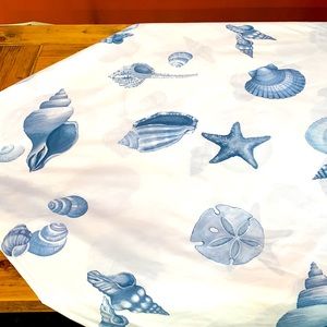 Pottery Barn King Seashells Duvet cover
